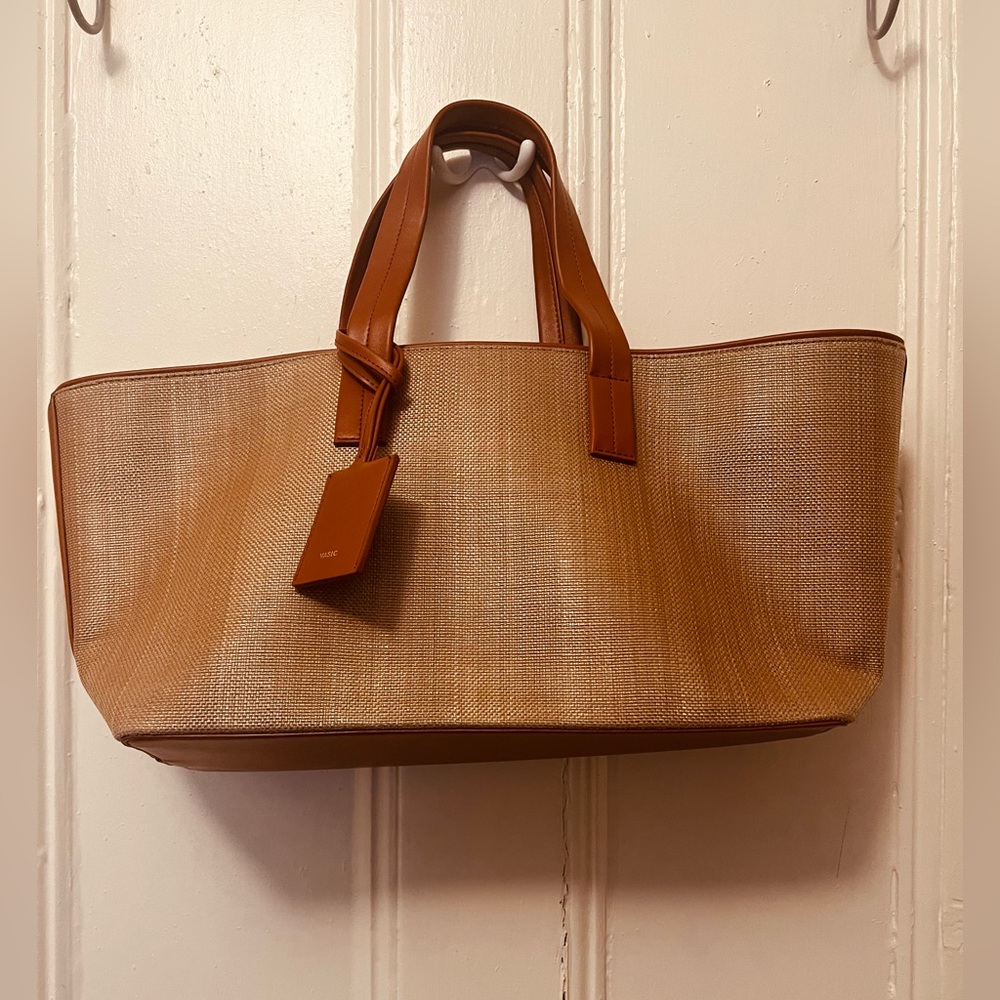 Vasic Brand Straw Shoulder Bag